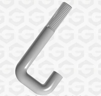 Plain -Grade4.8-M56L - Foundation Bolt-L Type Bolt-Q235