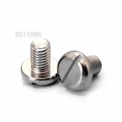 GB67 Stainless Steel Slotted Pan Head Screw