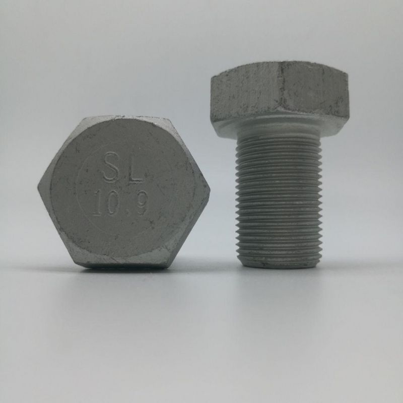 DIN961 Hex Head Bolts with Fine Fully Thread