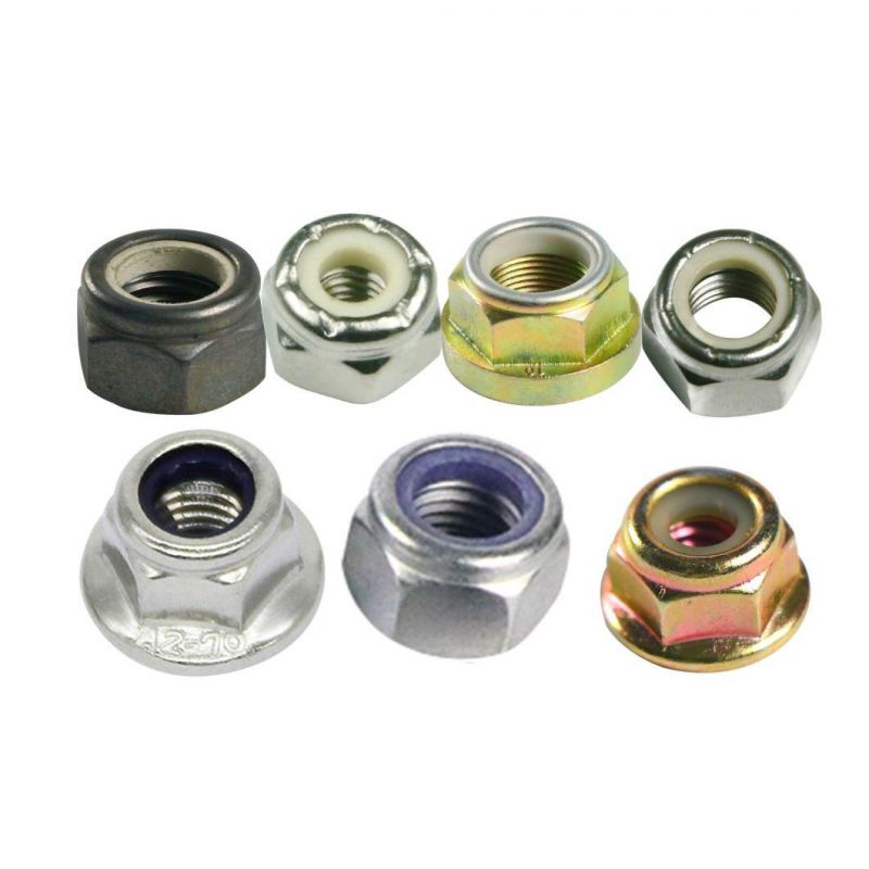 ANSI/ASME Nylon Lock Nut Tainless Steel Hex Nylon Nut