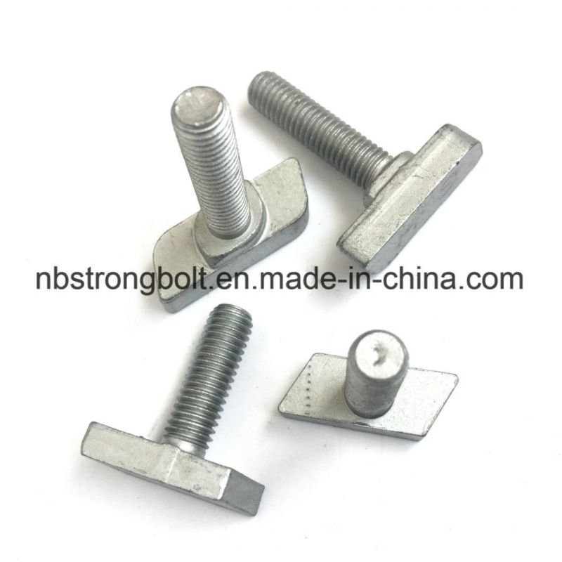 CNC Customization Square Bolt, Zinc Plated/Custmized Square Bolt Factory