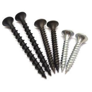 Phillips Bugle Head Fine Thread/Coarse Thread Gypsum Black Phosphated Drywall Screw