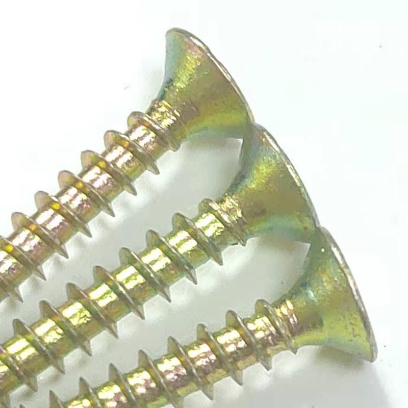 Angola Zambia Colombia Market/Amarillo Zincado Tornillo Turbo Screw