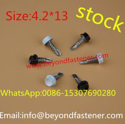 Coated Head Screw Painted Head Screw Self Drilling Screw