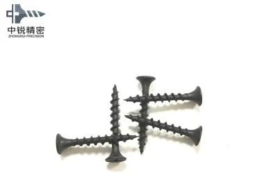 Coarse Thread Bugle Head Drywall Screws with Black Phosphate Coated Size 3.5X19mm Drywall Screws