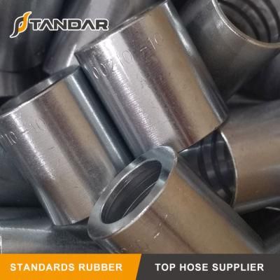 American Type Stainless Steel Rubber Hose Hydraulic Connector