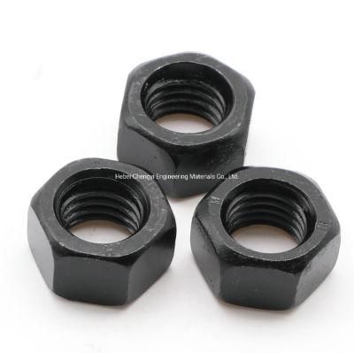 M6 M8 M10 M12 M21 M25 M60 M64 Steel Hexagon Nuts 1/4&quot;-4&quot; ASTM A194 2h A563 Dh Heavy Hex Head Nut Normal Nut