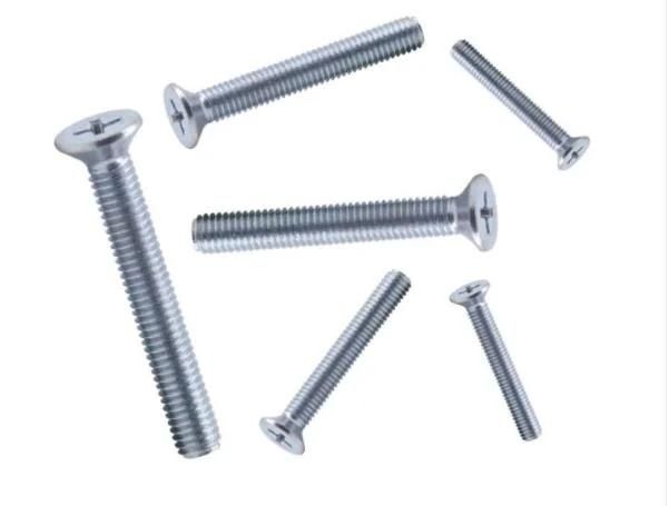 Made in China High Quality Countersunk Head Cross Slotted Machine Screw