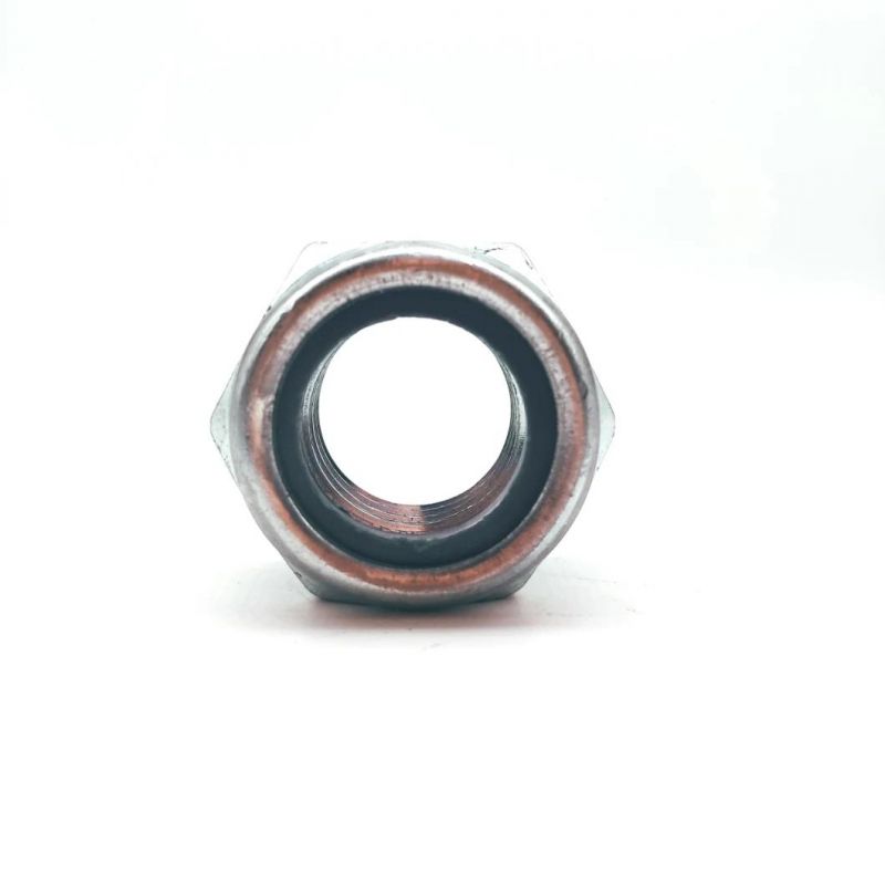 DIN985 Hexagon Nylon Nuts with Non-Metallic Insert, Nylon Lock Nuts