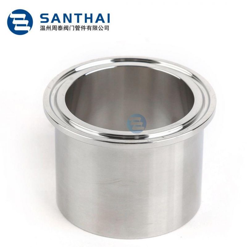 Stainless Steel Sanitary Pipe Fitting Welded Ferrule with Collar