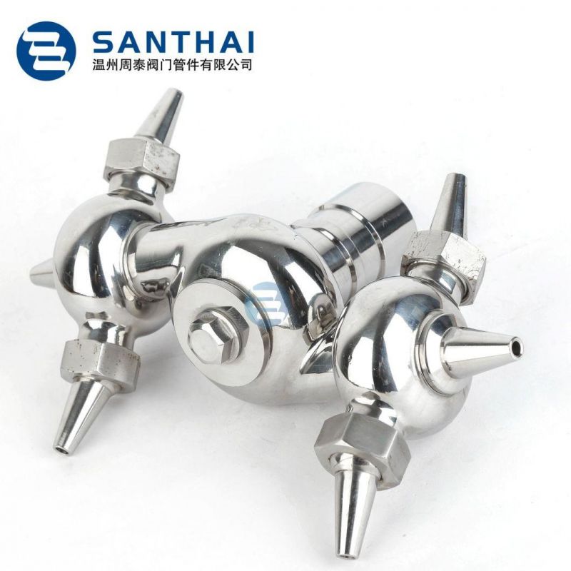 1-2" 316 Sanitary Stainless Steel Rotary Spray Ball for Cleaning Wine Tank