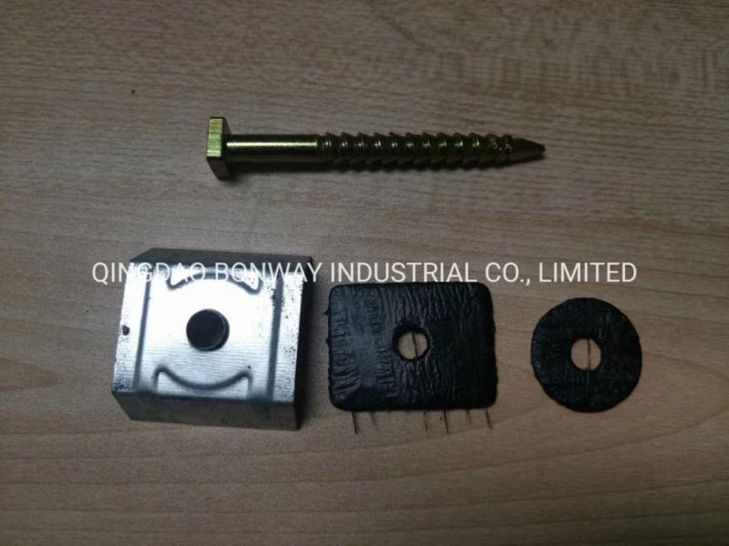 M8*80 M8*100 Tirfonds Screw Fastener for Cote Divore, Gabon, Cameroon, Niger Steel Fastener