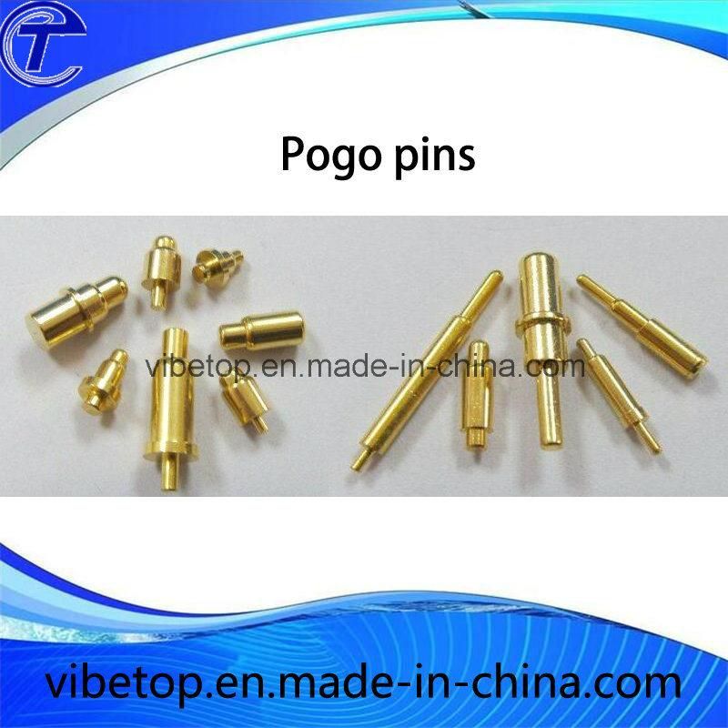 4 Pins Pogo with Spring Loaded Pogo Pin Connector