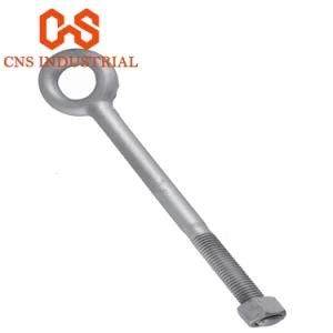 ASTM A193, DIN444 High Quality High-Strength Stainless Steel Eye Bolt Screw with Nut