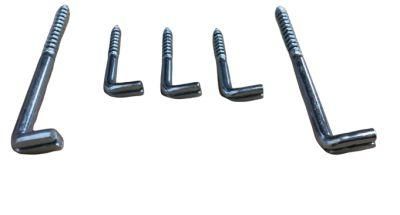 Hook Screw with Slot Driver Wood Thread