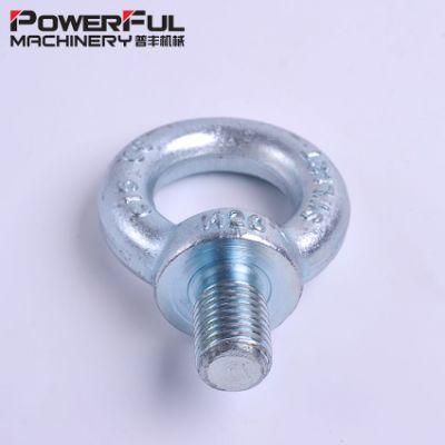 DIN580 Drop Forged Electric Galvanised C15 M12 Lifting Eye Bolt