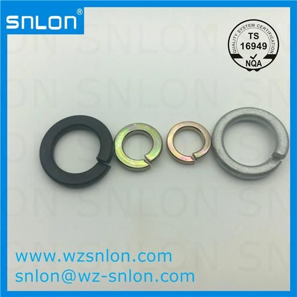 Yellow Zinc Spring Light Washer