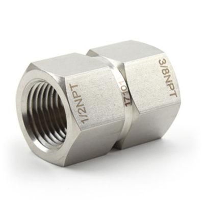 Hikelok Stainless Steel Hex Coupling Pipe Fitting