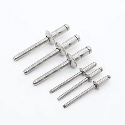 Stainless Steel Rod Round Head Type Closed End Sealing Blind Rivets Screw