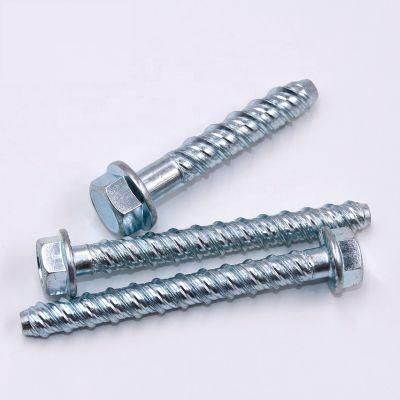 Flange Screw Cement Bolt Hexagonal Pad Cement Bolt Hexagon Concret Bolt
