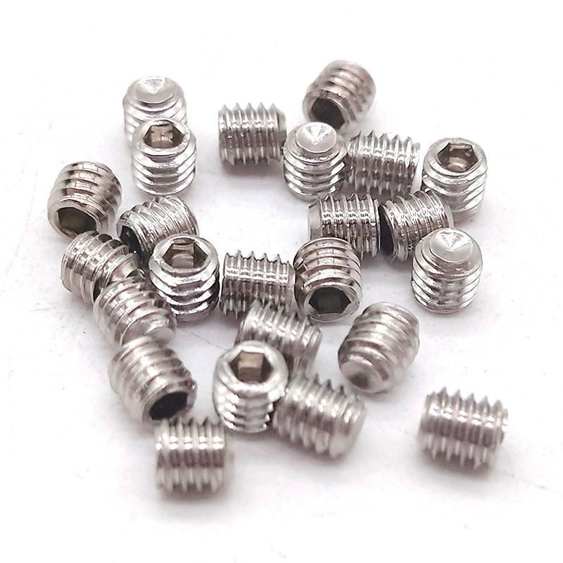 Hex Socket Set Screw with Flat Point DIN913