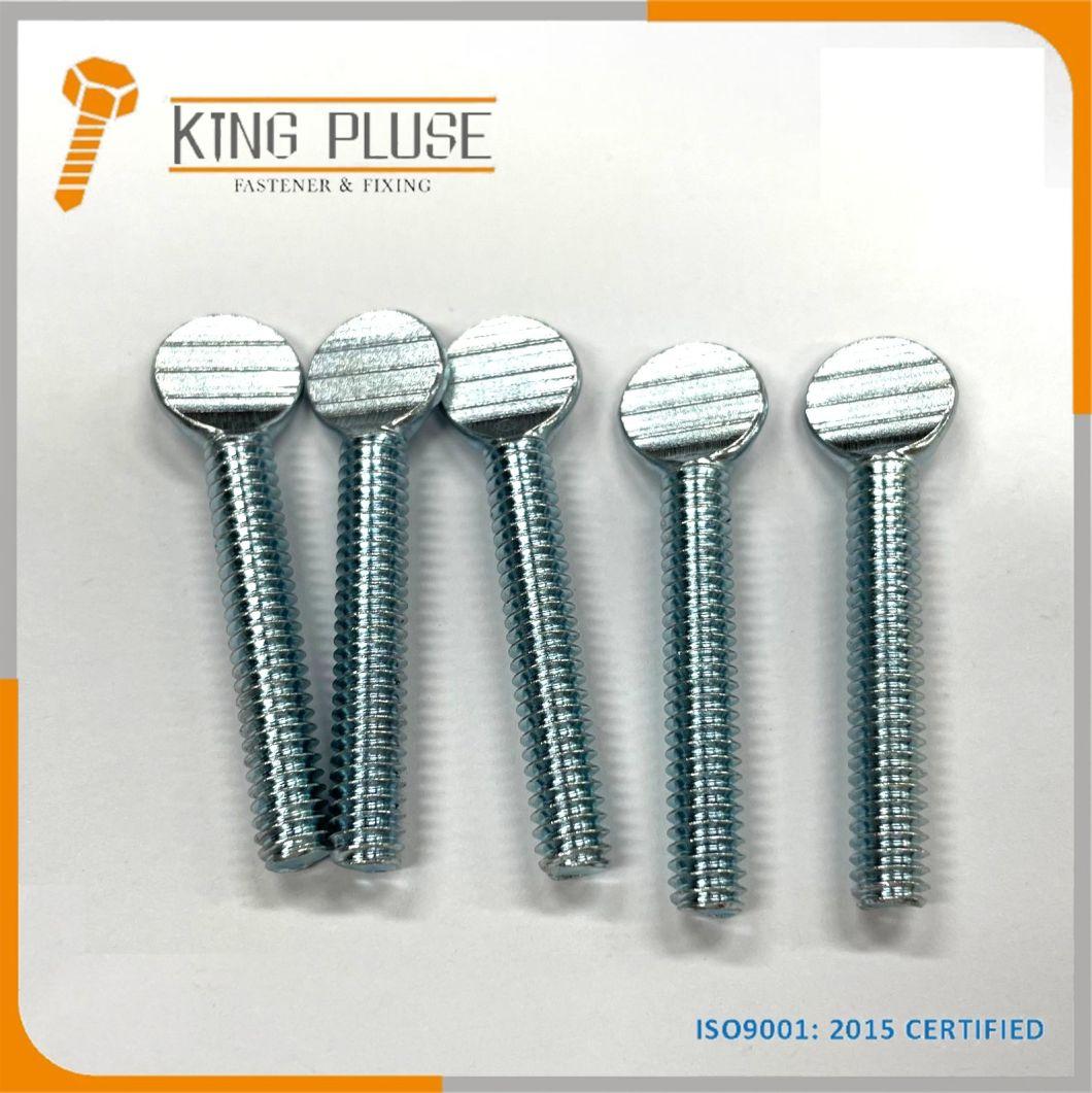 Spade Bolt Thumb Screws Bolts Fastener Zinc Plated