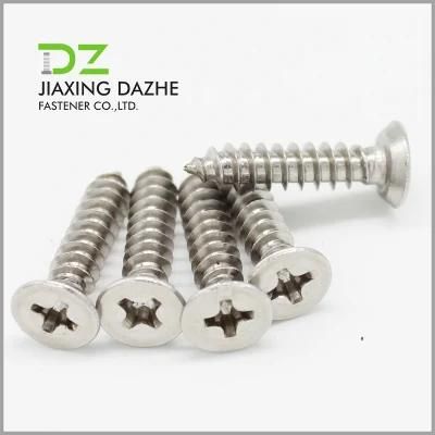 Stainless Steel Screw Philips Flat Head Self Tapping Screw