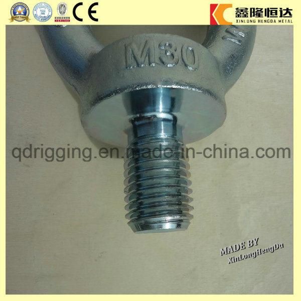 Drop Forged Galvanizing Marine Lifting Rigging DIN580 Eye Bolts