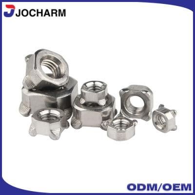 DIN 928 M8 M10 Carbon Steel Square Weld Nuts