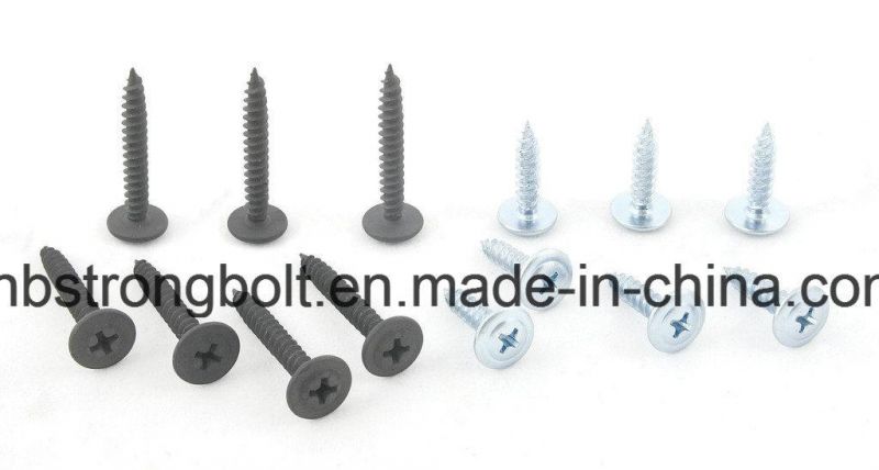 Modify Truss Head Self Drilling Screw with Zinc Black Phosphated More Than 10 Years Produce Expricence Factory