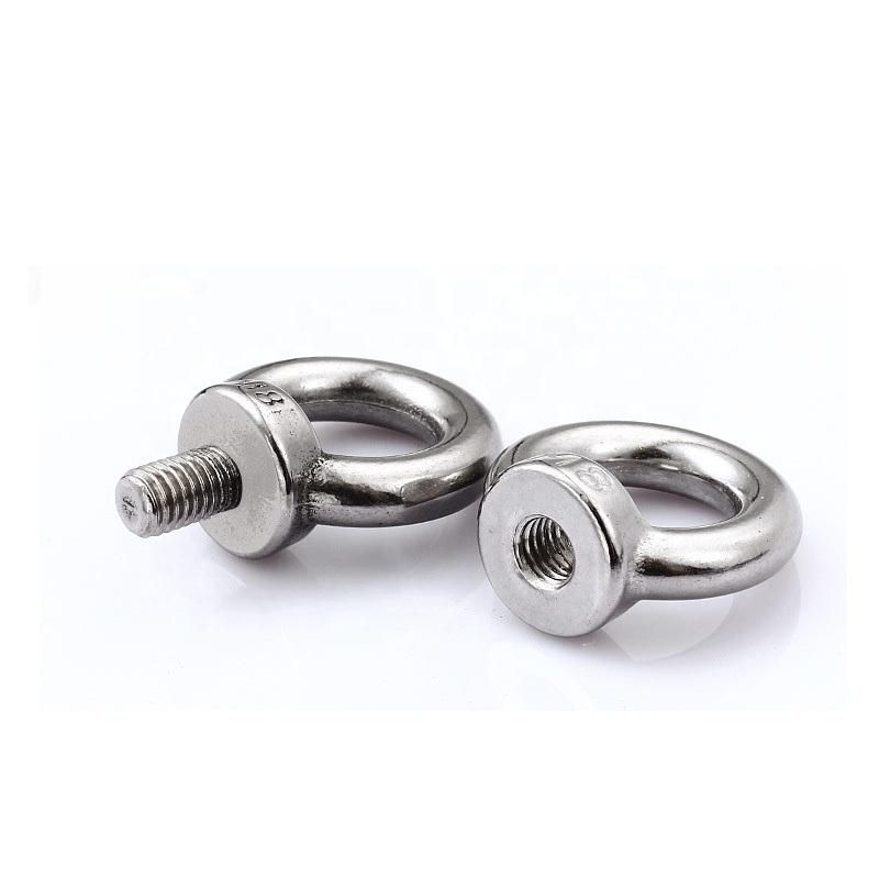 Stainless Steel SS304 DIN582 M3 Ring Nut Lifting Eye Nuts
