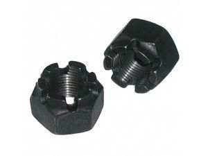 Black Hex Slotted Nuts Castle Nuts DIN935