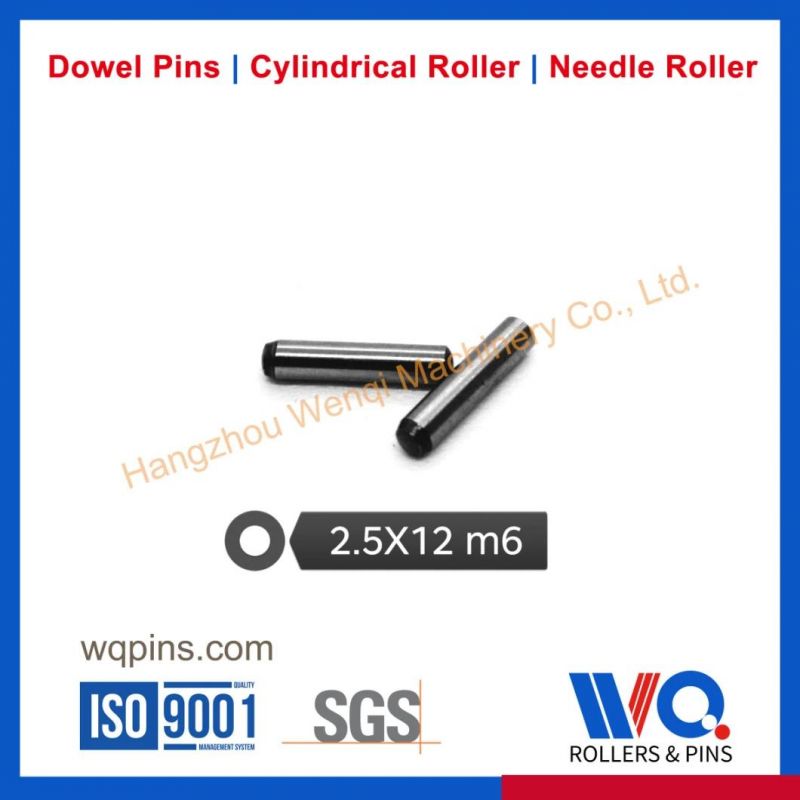 Dowel Pin 2.97X6.5 G3 Black Oxide, Hardened and Ground