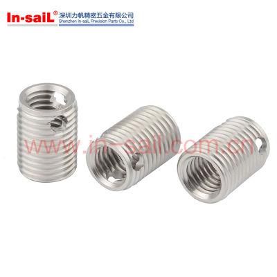 Stainless Steel Threaded Insert 307h 308h with Bores
