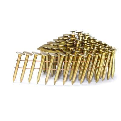 Electro Galvanized Smooth Shank Coil Roofing Nails