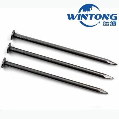 Straight Grain Cement Nail Processing, Production of Electro Galvanized Cement Nails