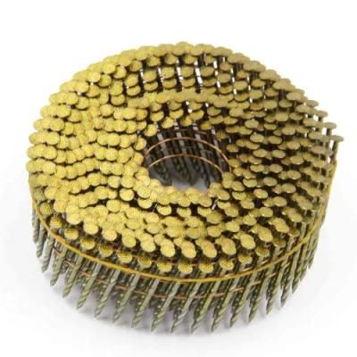 2 in. X. 099 Wire Collated Screw Shank Pallet/Framing Coil Nails, 9, 000/Box