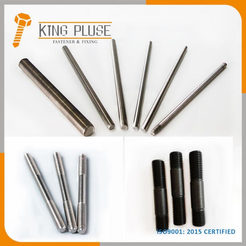 Threaded Rod / Long 3m 3.66m 144" / Double End Stud / Full Thread Rod / DIN975 DIN976 ASME B18.1.1