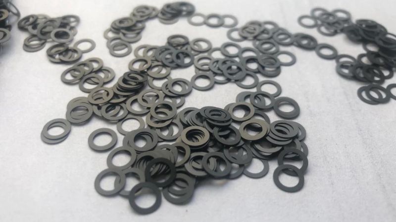Black Nylon Spacers White PTFE Flat Gasket Round Sealing Washer