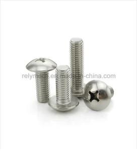 Fastener Stainless Steel Round Head Screw/ Cross Machine Screw M3-M4