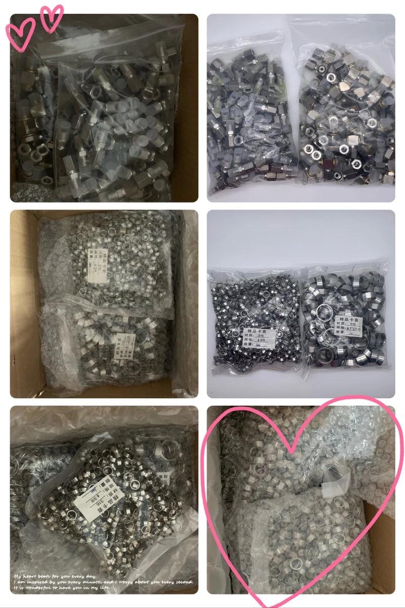 Tube Fittings & Pipe Fittings, 316 Ss Tees Unions, Hydraulic Tube Fittings, Can Combination with Swagelok