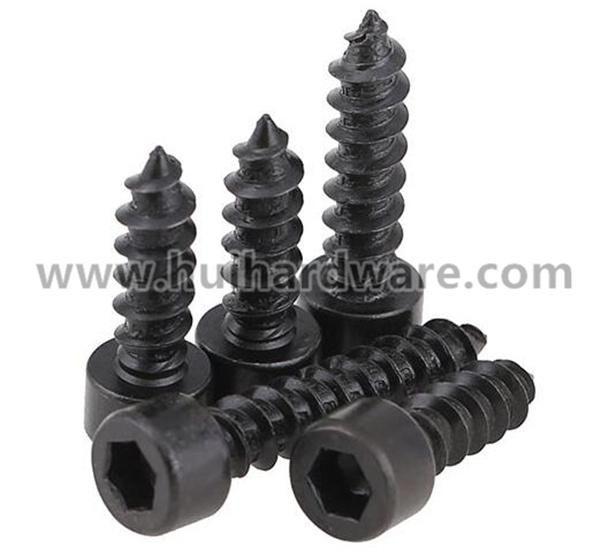 Carbon Steel Grade8.8 Socket Head Self Tapping Screws & Wood Screws