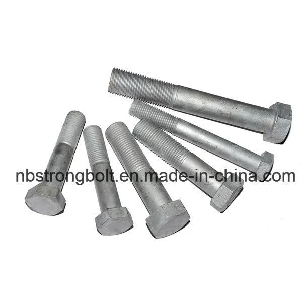 DIN933/DIN931 Hex Bolt with Yellow Zinc Plated More Than 10 Years Produce Expricence Factory