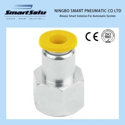 Plastic Metal Pcf Pneumatic One Touch Tube Combination &amp; Joint Fittings