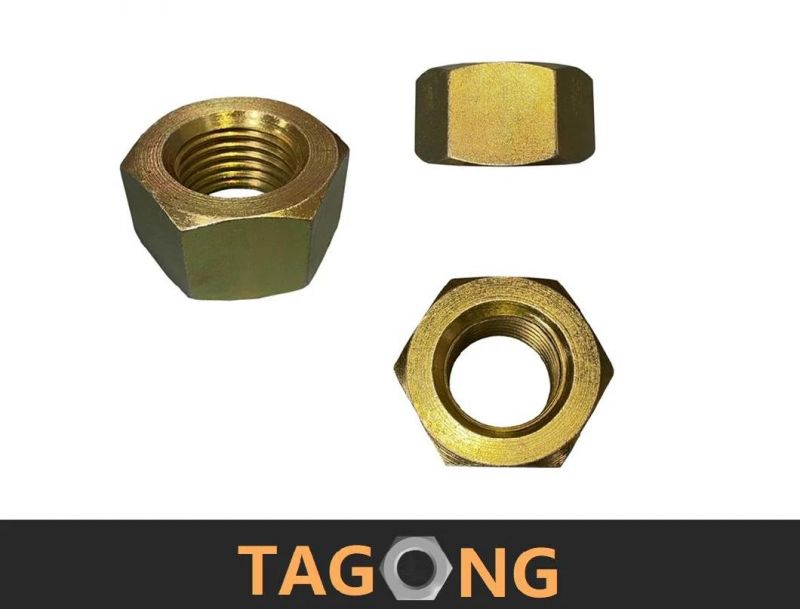 Large Nuts Construction Nuts HDG High Strength DIN6915 Hex Nuts