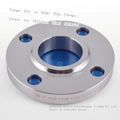 ASME B16.9 /B16.47 ASTM A105/A403 Forged Stainless/ Carbon Steel/ Alloy Forged Flange Class 150 Wn Pipe Fitting Flange So Flange