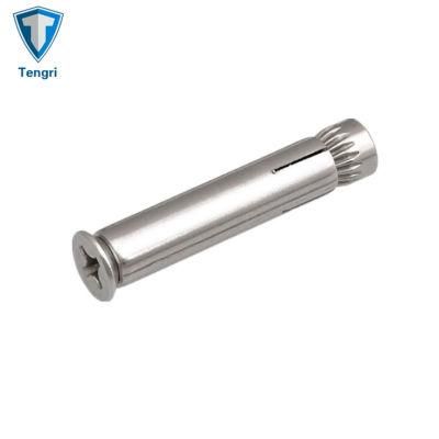 Cross Recessed Countersunk Head Sleeve Anchor Bolt