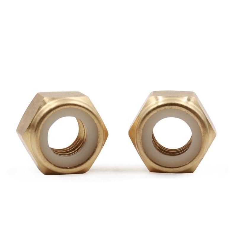 Customization DIN 985 Brass Hex Nylon Lock Nuts Made in China
