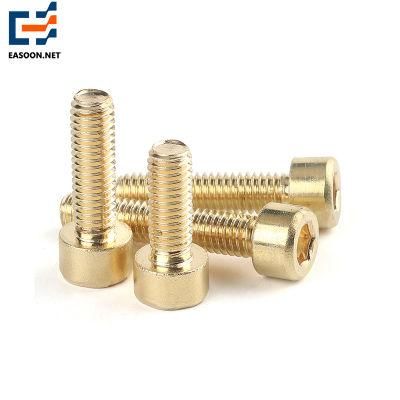 Brass Hex Socket Bolt with Cup Head C2680 C2700 Brass Bolt