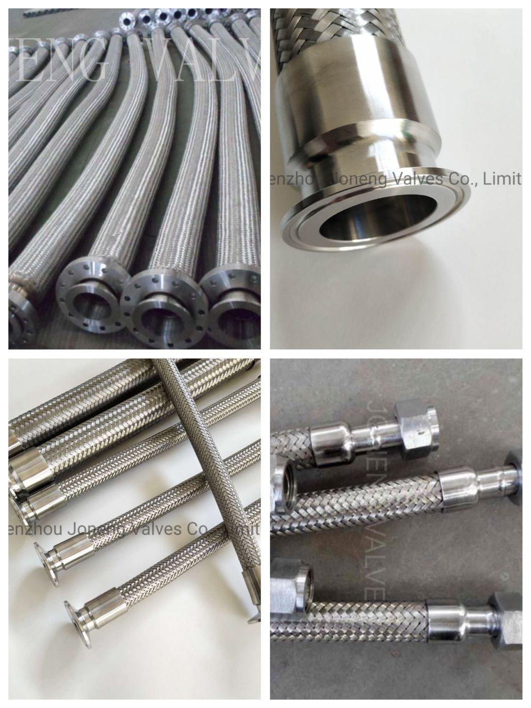 Stainless Steel Food Grade Reinforced Braided Annular Corrugated Flexible Hose
